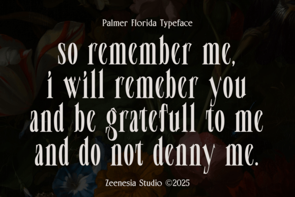 Palmer Florida Font PNG with transparent background - Preview 6