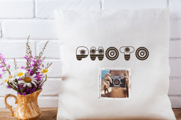Photgrapher Font PNG with transparent background - Preview 3