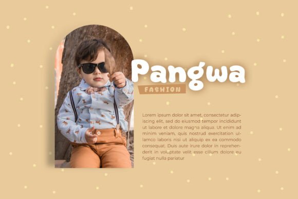 Realbun Font PNG with transparent background - Preview 1