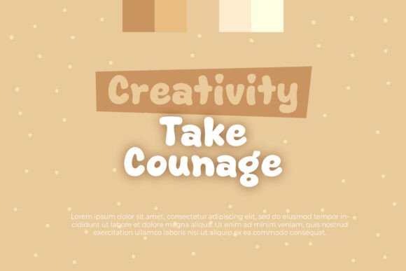 Realbun Font PNG with transparent background - Preview 3