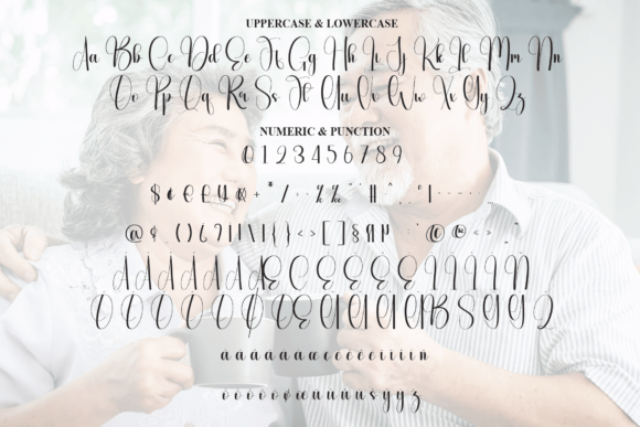 Retired Font PNG with transparent background - Preview 6