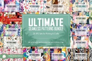 Seamless Patterns Mega Bundle Bundle · Creative Fabrica