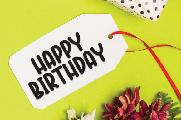 Baby Rainbow Font - Preview 3