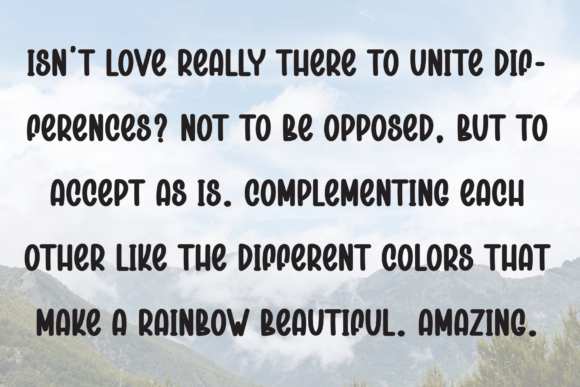 Baby Rainbow Font - Preview 5
