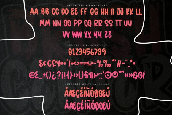Brush Center Font - Preview 5