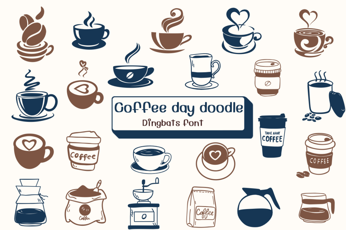 Coffee Day Doodle