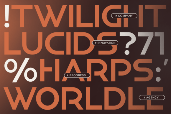 Corpline Font PNG with transparent background - Preview 4