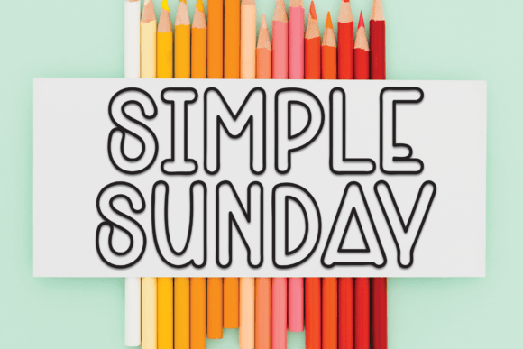 Crayon Teacher Font PNG with transparent background - Preview 4