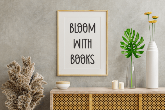 Floral Teacher Font - Preview 5