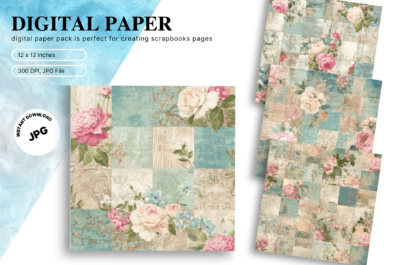 Flower Pattern Background Wallpaper Graphic Backgrounds By OPPAKARAN
