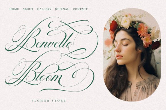 Georghina Script Pro Font - Preview 3