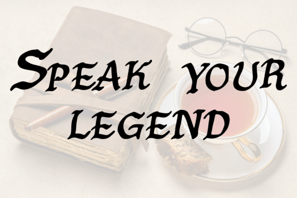 Gothique Flare Font - Preview 1