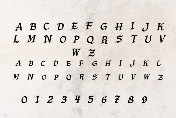 Gothique Flare Font - Preview 2