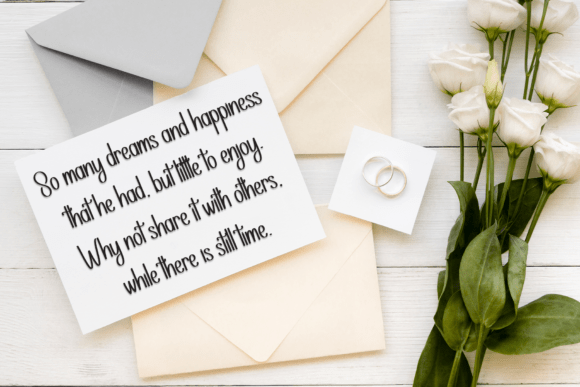 Graduation Font - Preview 2
