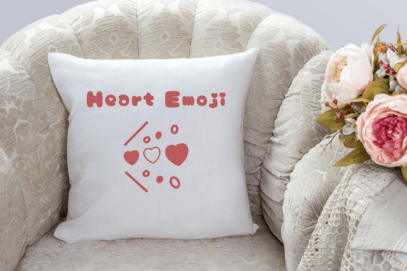 Heart Emoji Font - Preview 4