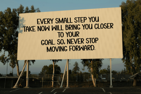 Homework Font - Preview 3