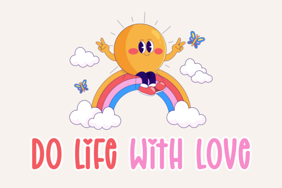 Hugs My Angel Font PNG with transparent background - Preview 3