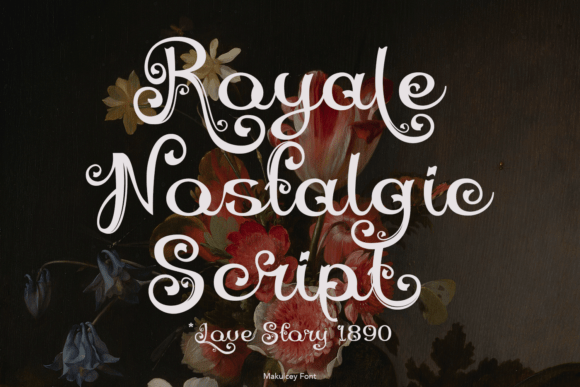 Makulcey Font PNG with transparent background - Preview 1