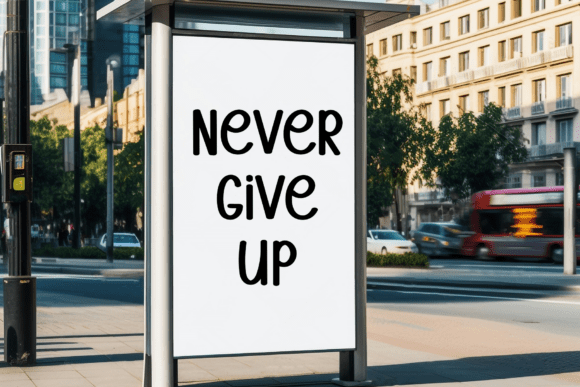 Mising Font PNG with transparent background - Preview 1