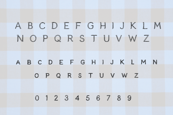 Moonstitch Font font preview - 2
