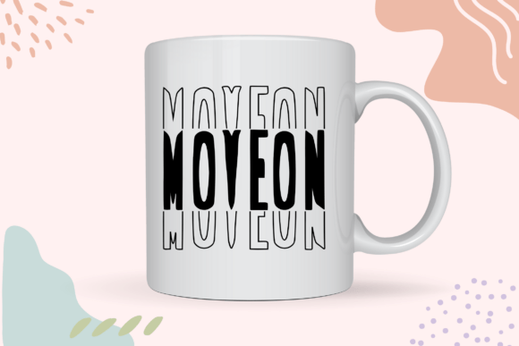 Novox Condense Stacked Font PNG with transparent background - Preview 4