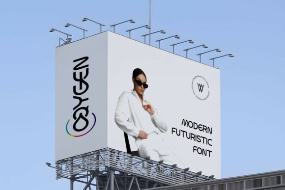 Oqygen Font PNG with transparent background - Preview 2