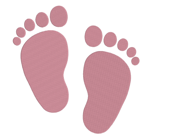 Adorable Baby Footprint
