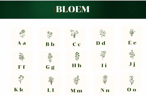Bloem Font - Preview 1