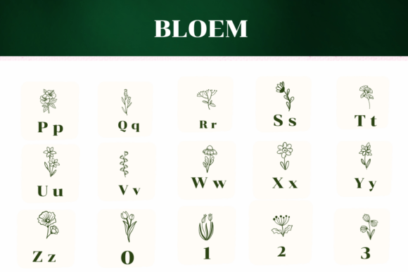 Bloem Font - Preview 2
