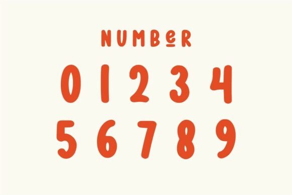 Banana Bread Font - Preview 5