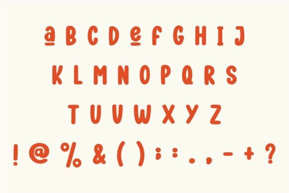Banana Bread Font - Preview 6
