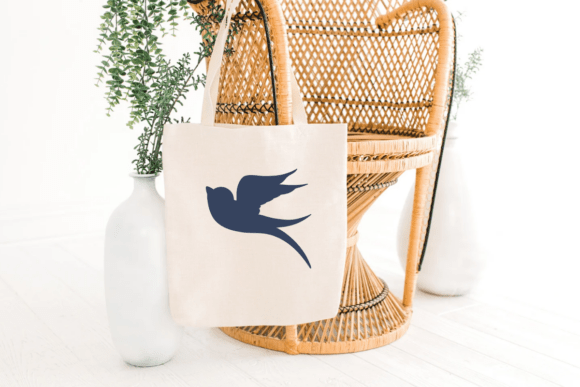 Bird Silhouette Font - Preview 6