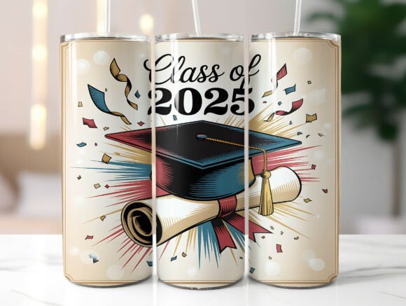 787 Graduation Tumbler Designs & Graphics