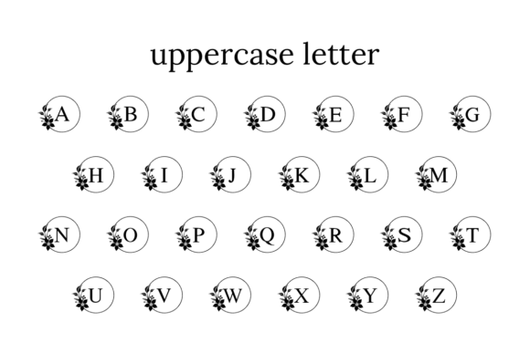 Classic Monogram Font - Preview 5