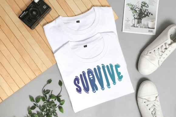 Color Child Font PNG with transparent background - Preview 1