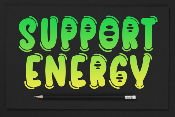 Color Child Font PNG with transparent background - Preview 3