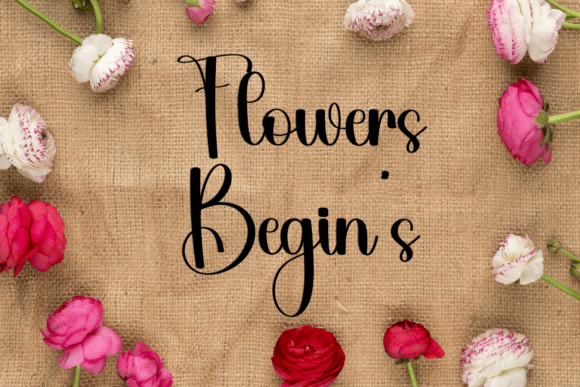Drying Font - Preview 2