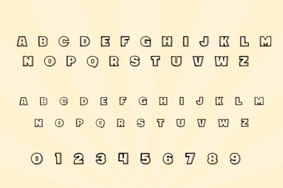 Echo Pop Font - Preview 2