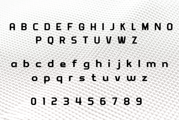Gridcut Font PNG with transparent background - Preview 2