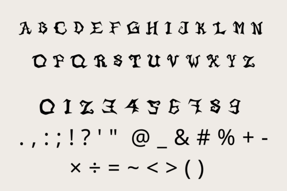 Halloween Font - Preview 2