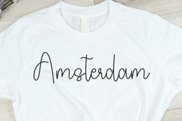 Kamilla Handwritten Font - Preview 1