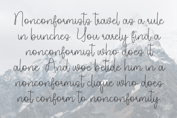 Kamilla Handwritten Font - Preview 5