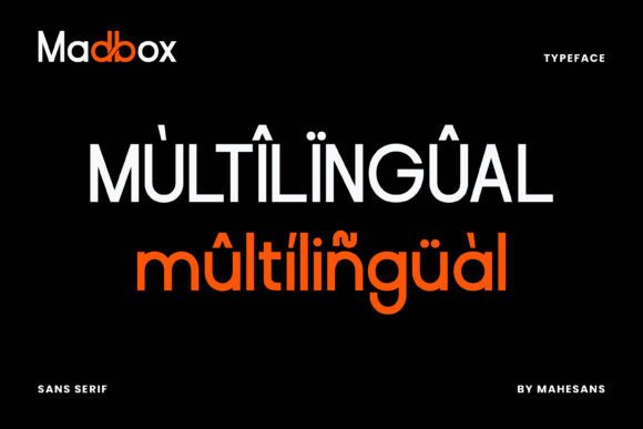 Madbox Font PNG with transparent background - Preview 3