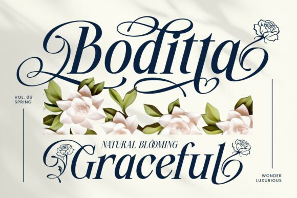 Miogina Font PNG with transparent background - Preview 3