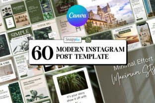 Modern Instagram Canva Post Template Graphic by SnapyBiz · Creative Fabrica