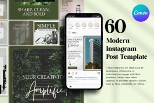 Modern Instagram Canva Post Template Graphic by SnapyBiz · Creative Fabrica