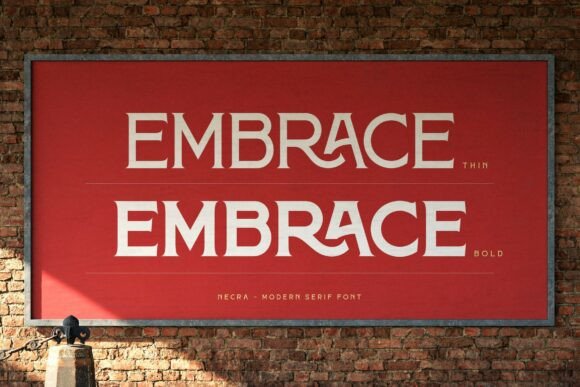 Necra Font PNG with transparent background - Preview 1