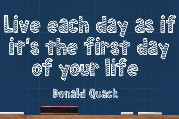 Nexa Chalk Font PNG with transparent background - Preview 2