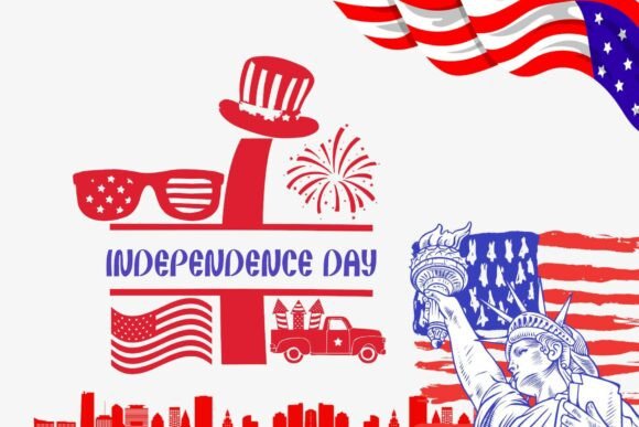 Patriotic History Font PNG with transparent background - Preview 1