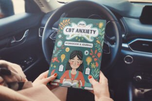 🧠 2026 CBT Anxiety Workbook & Journal Graphic by designmela01 ...